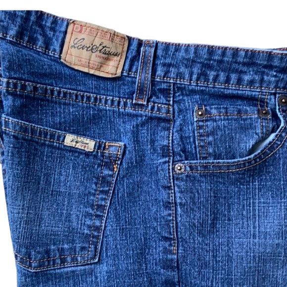 🎉HP🎉Levi’s Stretch Mid Rise Straight Leg - Picture 3 of 8